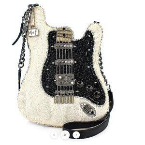 Mary Frances-Fend for Yourself Crossbody Handbag Guitar